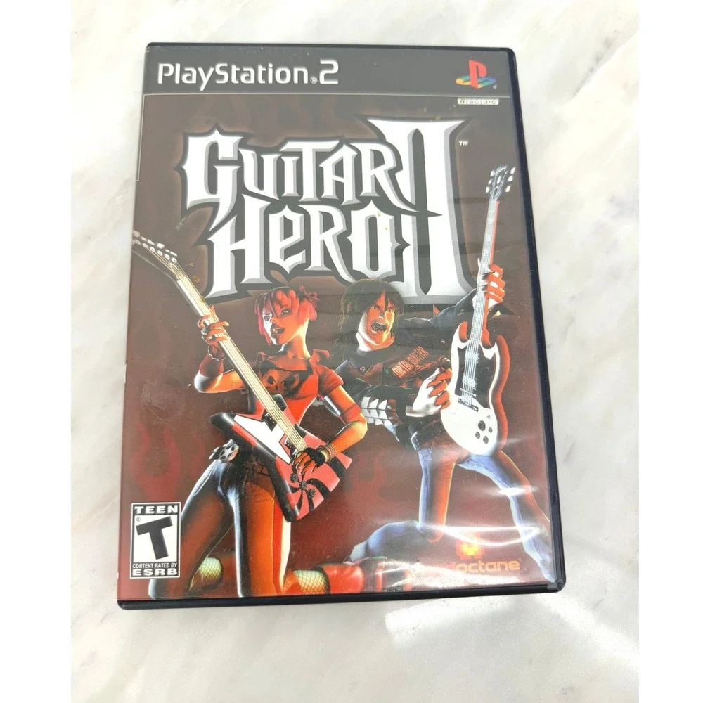 Guitar Hero II Sony PlayStation 2 PS2 Game Disc and Case